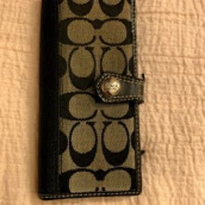 Black Coach Wallet